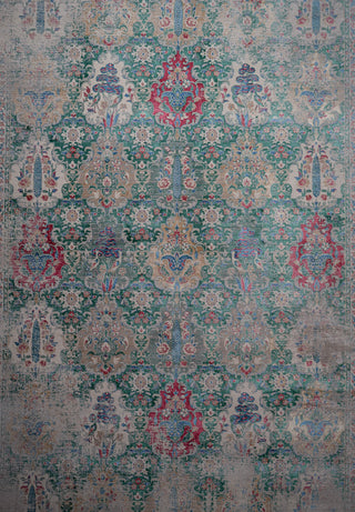 Persian Carpet with Silk & Acrylic