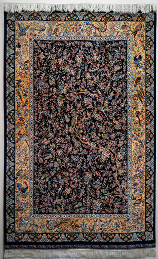 Luxury Pure Silk Persian Carpet