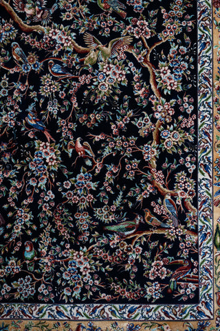 Luxury Pure Silk Persian Carpet